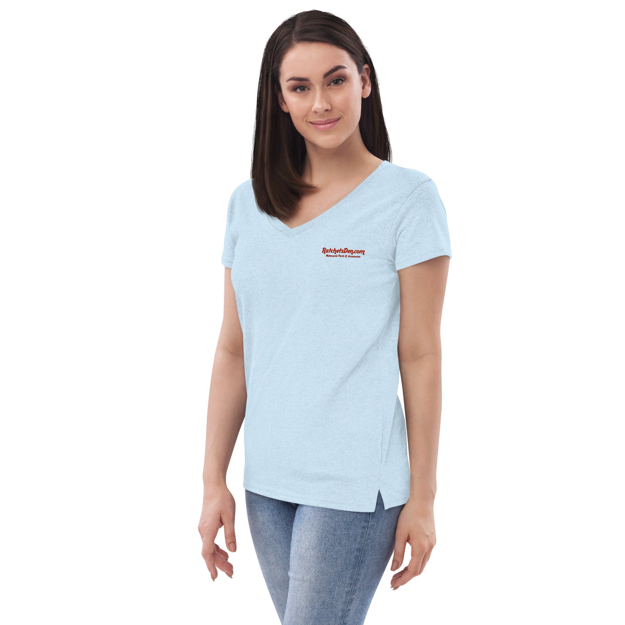 305 - Ratchet Baggers Made In Dade Women’s recycled v-neck t-shirt
