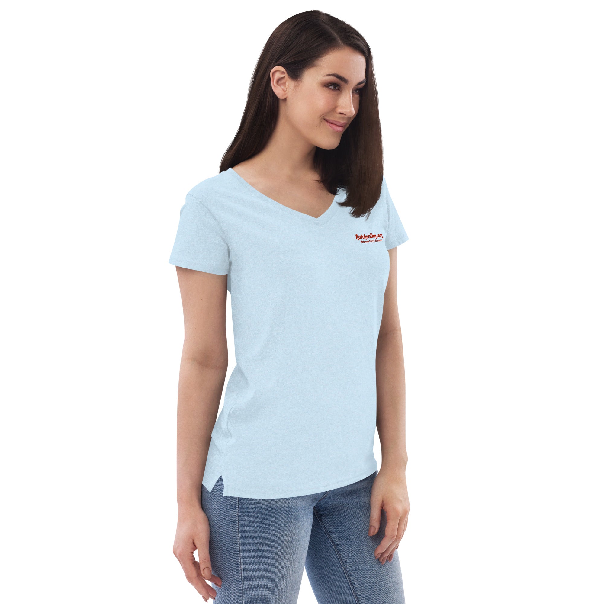 305 - Ratchet Baggers Made In Dade Women’s recycled v-neck t-shirt