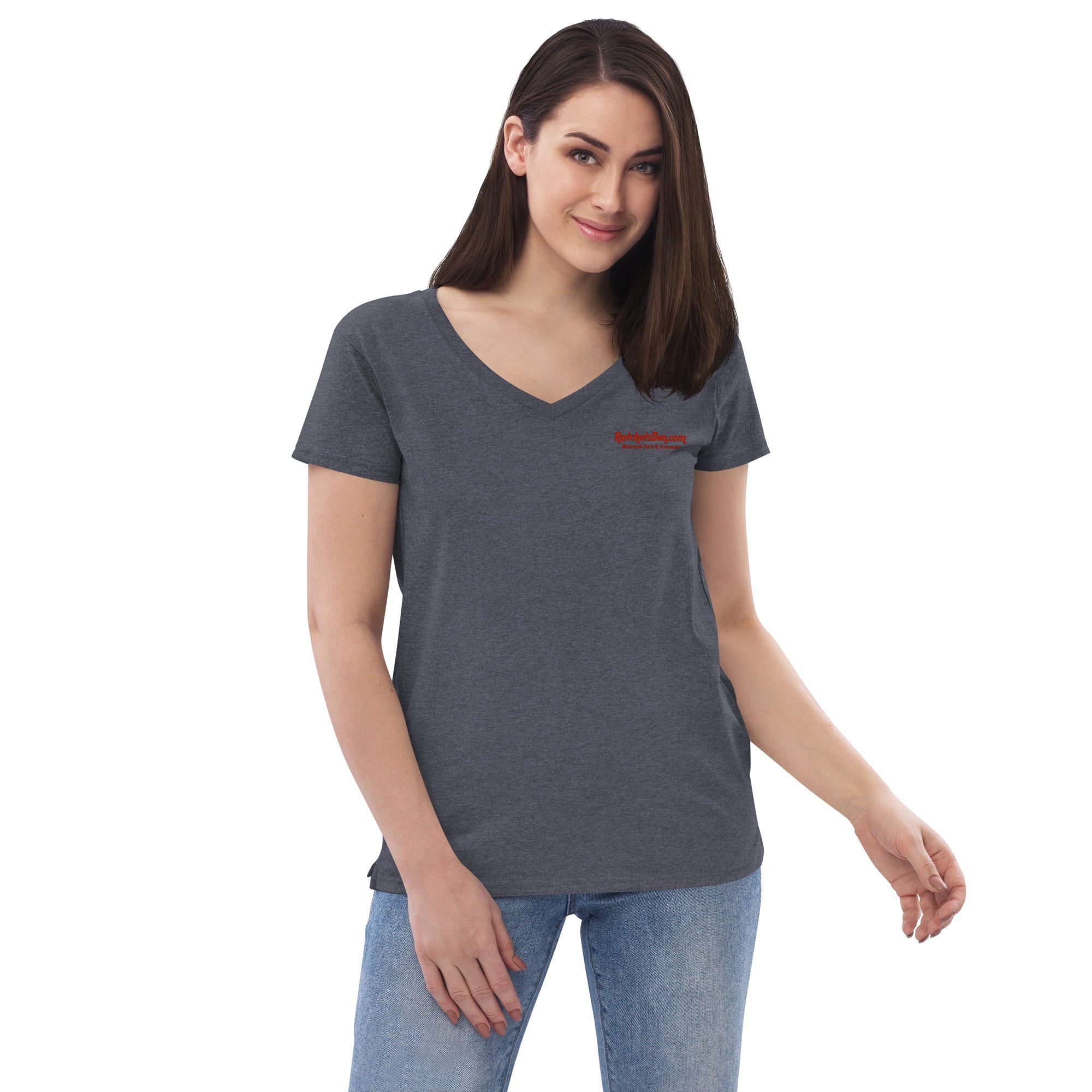 305 - Ratchet Baggers Made In Dade Women’s recycled v-neck t-shirt