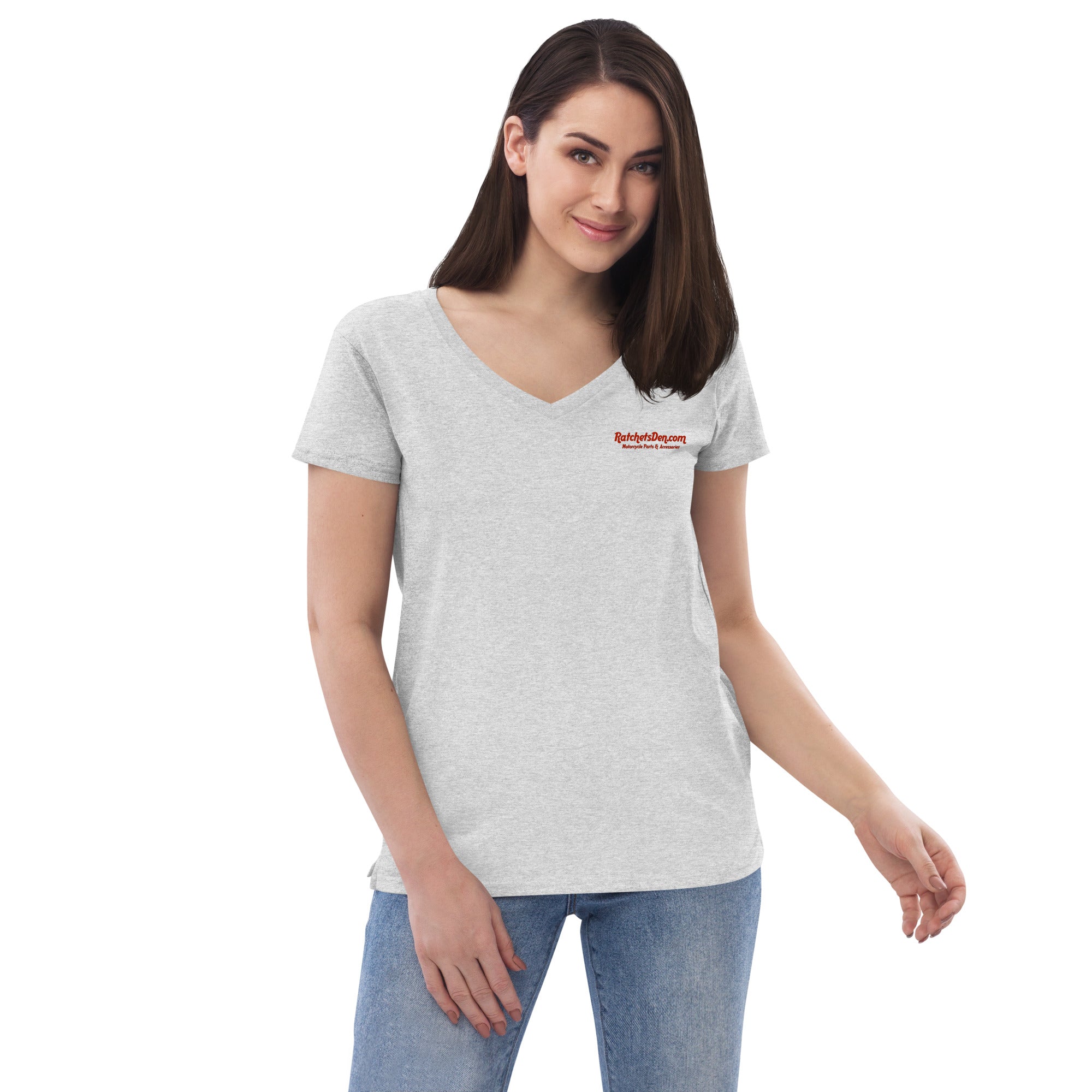 305 - Ratchet Baggers Made In Dade Women’s recycled v-neck t-shirt
