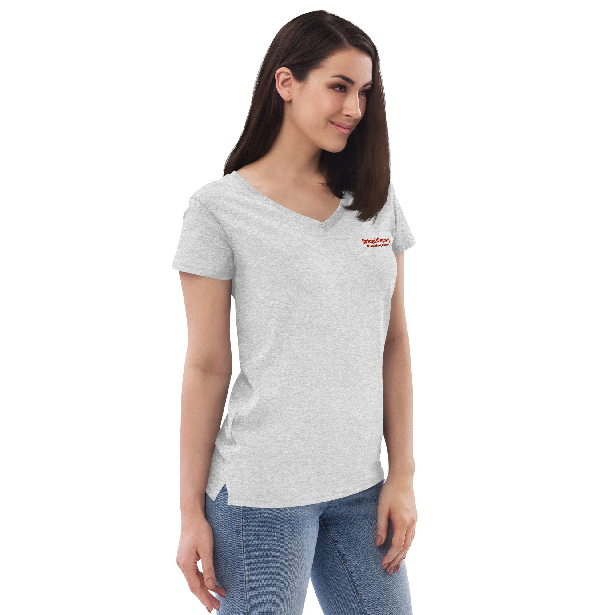 305 - Ratchet Baggers Made In Dade Women’s recycled v-neck t-shirt