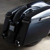 Hogworkz Unpainted 4" Dual Cut Stretched Saddlebags for Harley® Touring '14-'22
