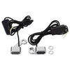 HOGWORKZ® Harley Dyna/Softail/Sportster LED Handlebar DRL / Turn Signals | Chrome