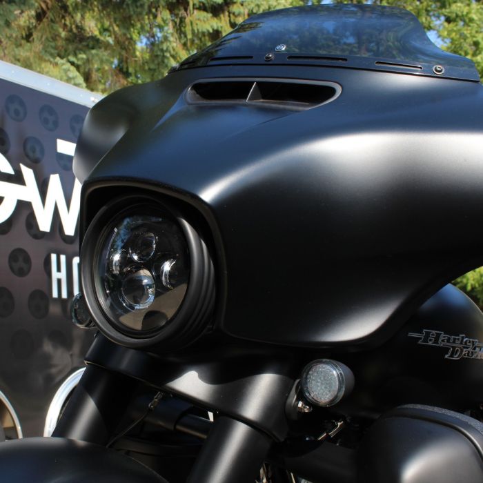 Hogworkz 7" LED Blackout Headlight for Harley Touring