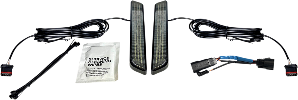 Custom Dynamics LED Front Fork Lightz™ Smoke/Black