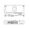 Diamond Audio HXM 4-Channel Full Range Class D Amplifier