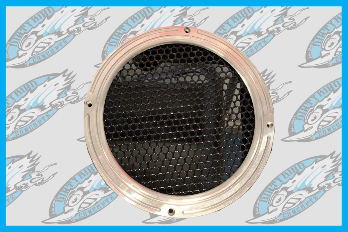 Dirty Bird The Loud Billet Barrel 8" Speaker Grills