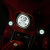HOGWORKZ® HALOMAKER® LED Front Turn Signals for Harley-Davidson® | 1157 Base, Bullet Lens