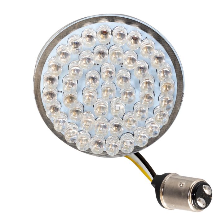 HOGWORKZ® HALOMAKER® LED Front Turn Signals for Harley-Davidson® | 1157 Base, Bullet Lens