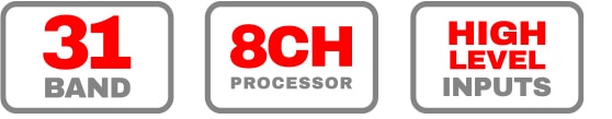 DB Drive Euphoria EDSP31-68 31 Band Digital Sound Processor