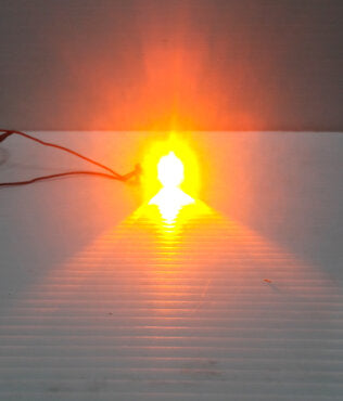 Chrome Glow Small AF Front & Rear LED Turn Signals