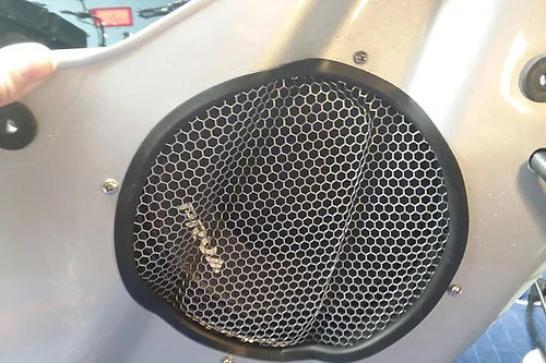 SPL Bagger Audio Harley Saddlebag 10" MID-MOUNT Speaker Rings & Install Kit 2014-2020