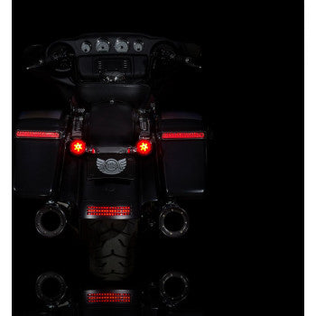 Custom Dynamics ProBEAM® Red LED Turn Signals with Red Lenses