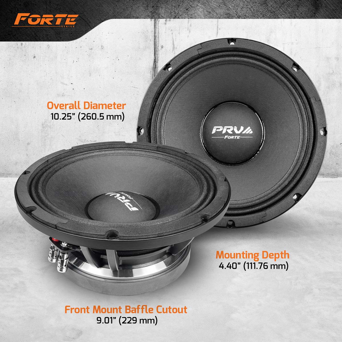 PRV Audio 10MB1000FT (Single Unit)