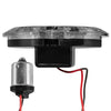 HOGWORKZ® Pro Grid™ LED Rear Turn Signals for Harley-Davidson® | 1156 Base, Flat Lens
