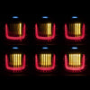 HOGWORKZ® Uproar Sequential LED Taillight w/ Plate Light | Smoked