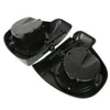 Hogworkz Unpainted Lower Vented Fairing 6.5" Speaker Pod Mounts for Harley® Touring '14-'22