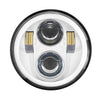 Hogworkz 5 3/4" LED Chrome HALOMAKER® Headlight