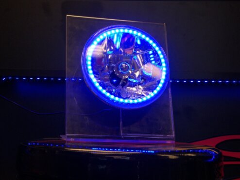 RGB Halo 7" Headlight Assembly