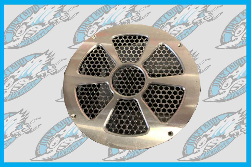 Dirty Bird The Loud Billet Fat Spoke 8" Speaker Grills