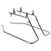 Hogworkz Unpainted Harley® Softail Stretched Saddlebag Conversion Kit w/ Chrome Hardware for '84-'17