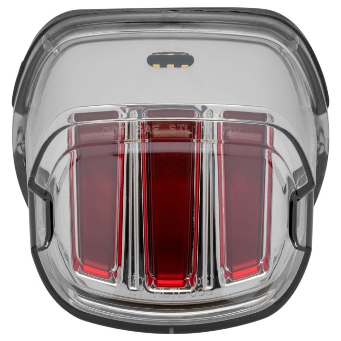 HOGWORKZ® Ignitez LED Taillight w/ Plate Light | Chrome