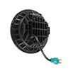 Hogworkz 7" LED Black HALOMAKER® Headlight with Auxiliary Passing Lamps