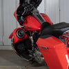 Hogworkz Unpainted Lower Vented Fairing 6.5" Speaker Pod Mounts for Harley® Touring '14-'22