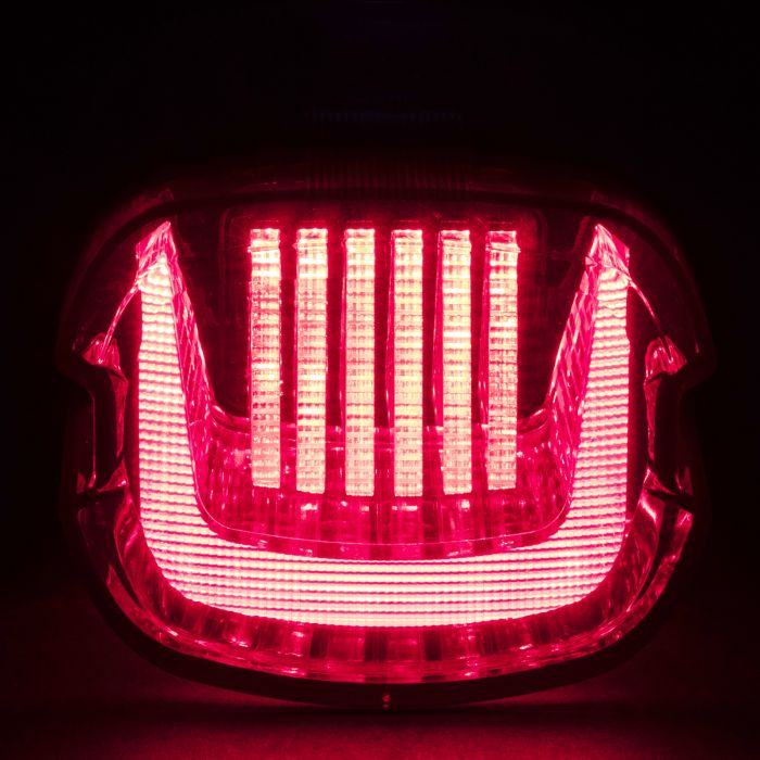 HOGWORKZ® Uproar Sequential LED Taillight w/out Plate Light | Smoked