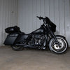 Hogworkz Unpainted 4" Dual Cut Stretched Saddlebags for Harley® Touring '14-'22