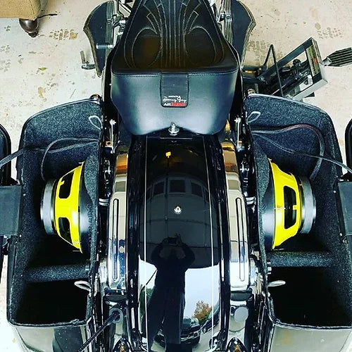SPL Bagger Audio Harley Saddlebag 10" Speaker Rings & Install Kit