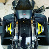 SPL Bagger Audio Harley Saddlebag 10" Speaker Rings & Install Kit