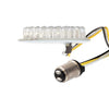 HOGWORKZ® HALOMAKER® LED Front Turn Signals for Harley-Davidson® | 1157 Base, Bullet Lens