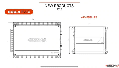 SounDigital EVOX 800.1 - 2Ω OR 4Ω
