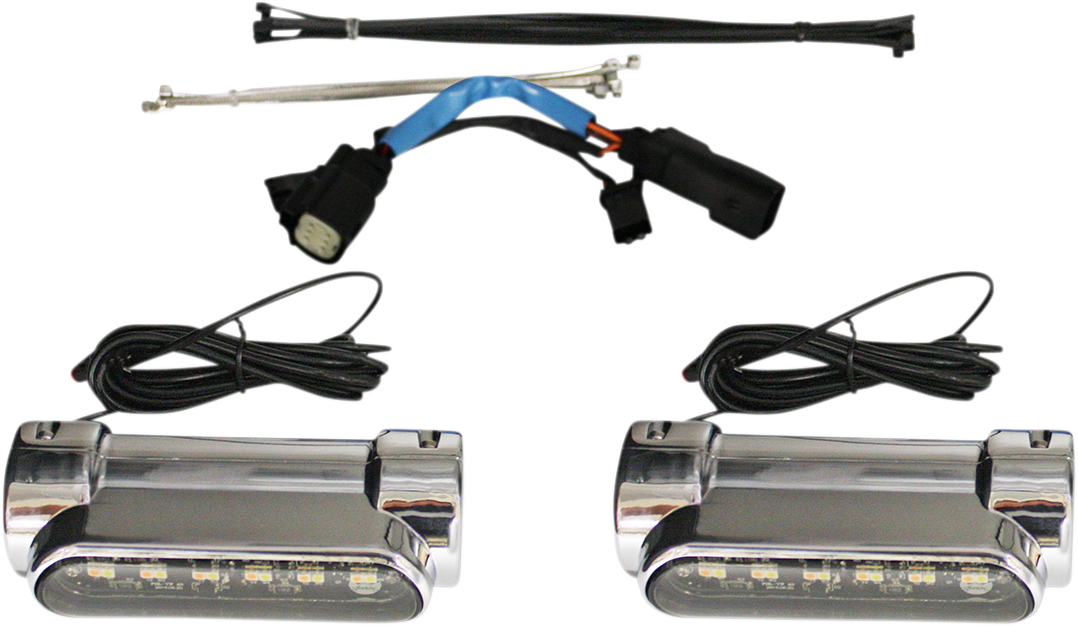 Custom Dynamics Dynamic Amber/White Engine Guard LEDs