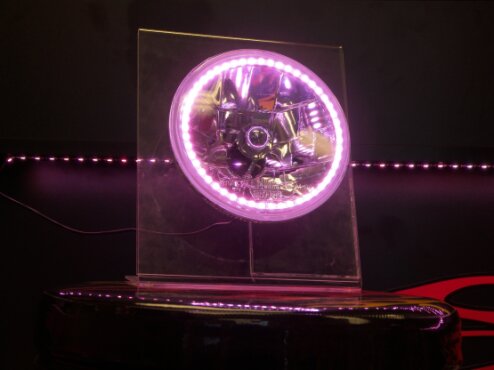 RGB Halo 7" Headlight Assembly