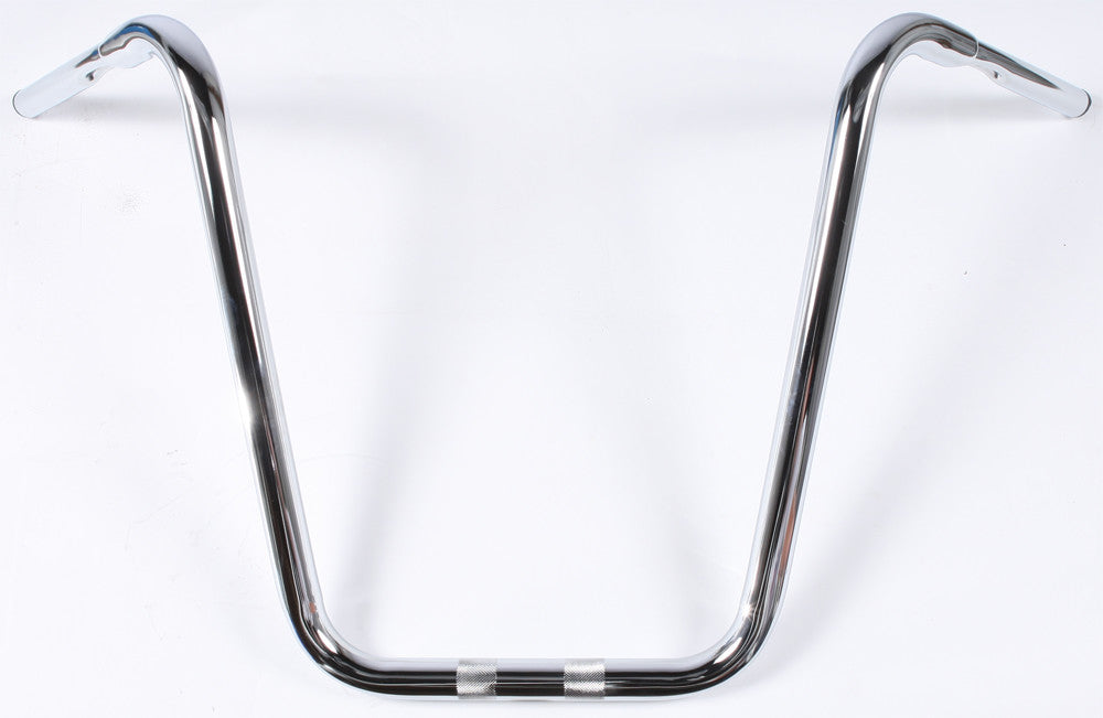 HardDrive Ape Hanger 1-1/4" Chrome 20" 1.25" Thru Clamp - Non TBW