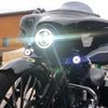 HOGWORKZ® HALOMAKER® LED Front Turn Signals for Harley-Davidson® | 1157 Base, Bullet Lens