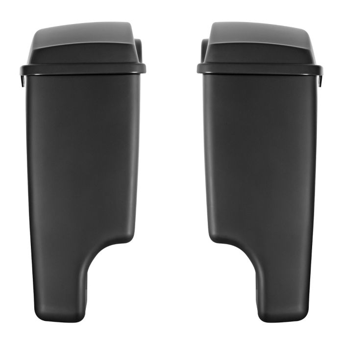 Hogworkz Unpainted 4" Dual Cut Stretched Saddlebags for Harley® Touring '14-'22